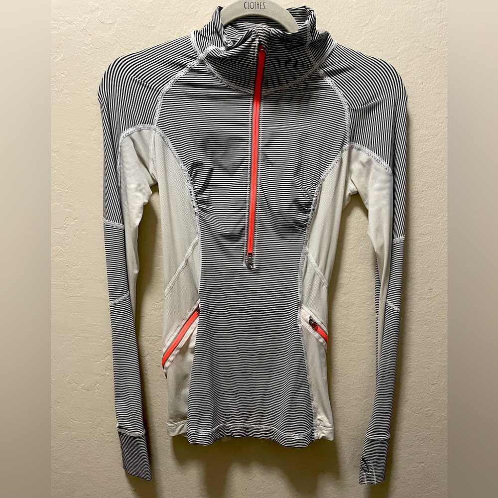 Lululemon striped active sweater